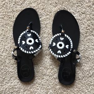 Jack Rogers jelly sandals